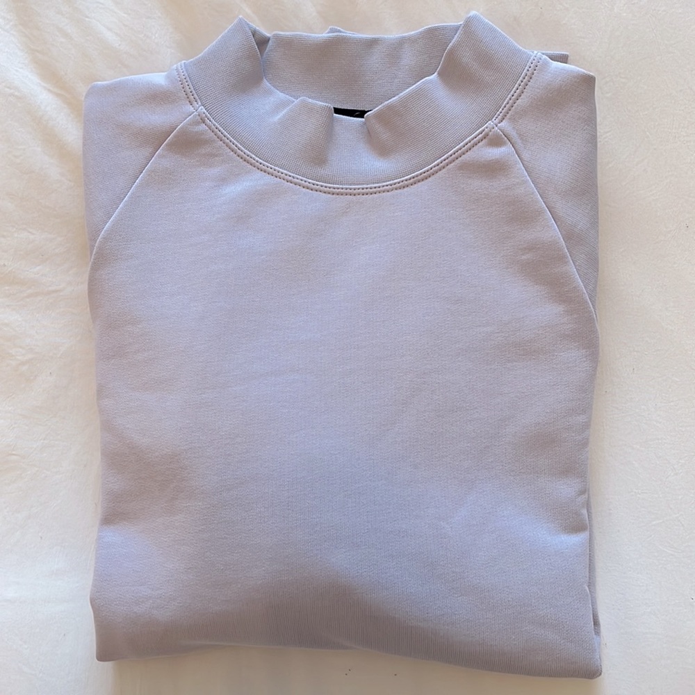 *NWT* On-Running Organic Cotton Mock Neck Sweatshirt - Picture 7 of 8